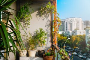 Small HDB interior design balcony 