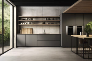 Elegant Grey Kitchen