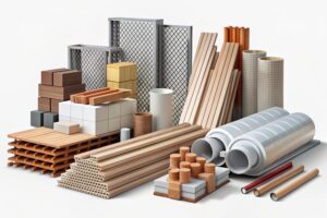 building materials transparent background