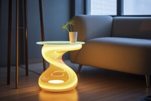 view lighting device with futuristic design