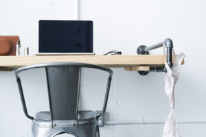 interior female workspace home