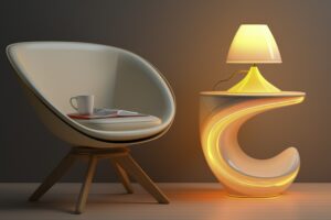 view futuristic lighting lamp design